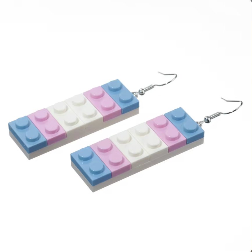 Building Blocks Collection: Colorful and Playful Fashion Statement - Rebellious Unicorns