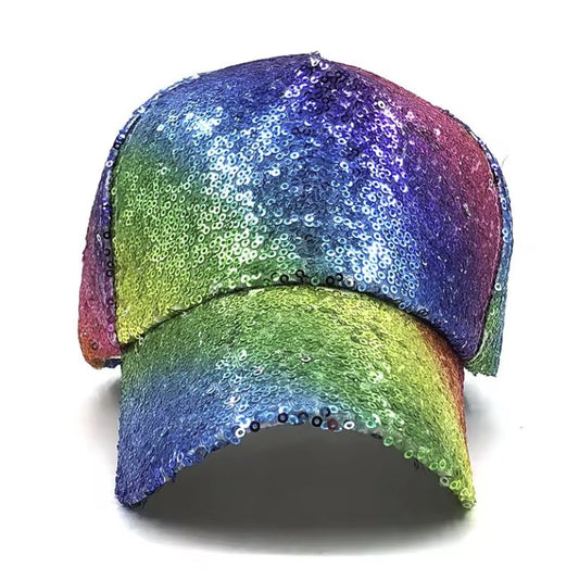 Colourful Bling Glitter Sequin Hat - Rebellious Unicorns