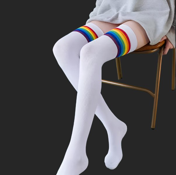 Rainbow Socks Collection - Embrace Diversity in Style and Comfort - Rebellious Unicorns