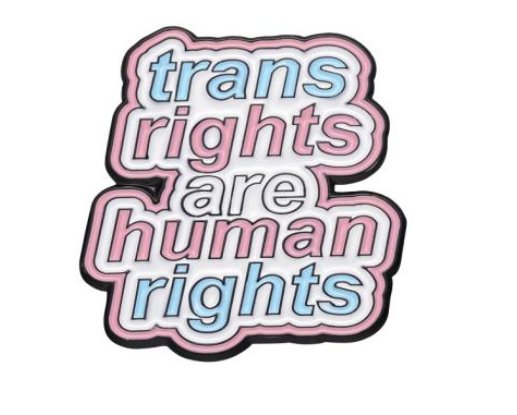 Trans Love Pins - Rebellious Unicorns