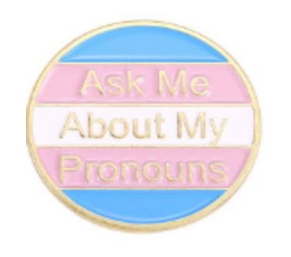Trans Love Pins - Rebellious Unicorns