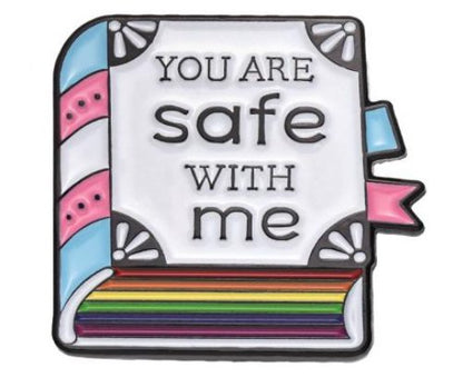 You Are Safe With Me Pins Collection - Rebellious Unicorns