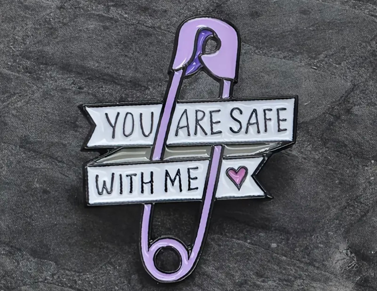 You Are Safe With Me Pins Collection - Rebellious Unicorns