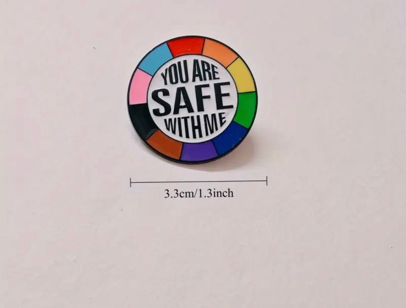 You Are Safe With Me Pins Collection - Rebellious Unicorns