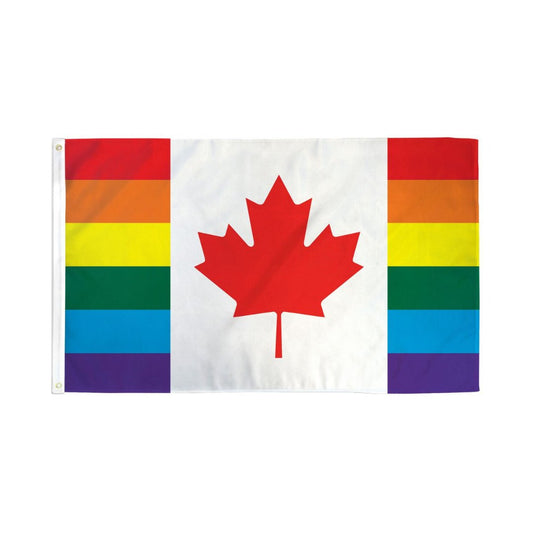 Canada Rainbow Pride Flag - Rebellious Unicorns