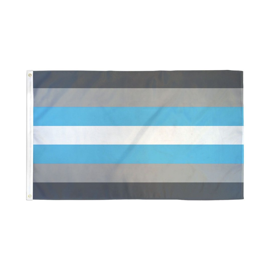 Demiboy Pride Flag - Rebellious Unicorns