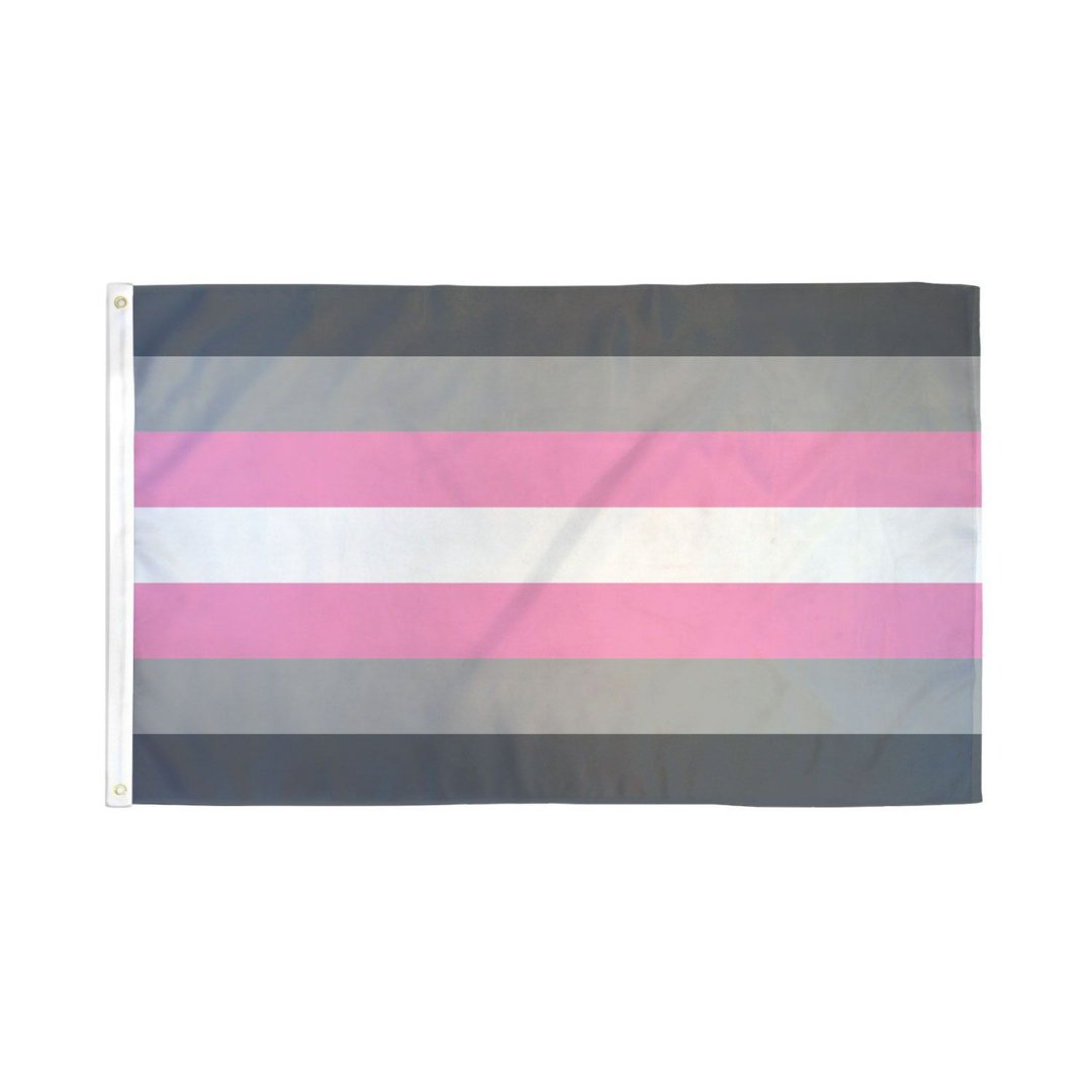 Demigirl Pride Flag - Rebellious Unicorns