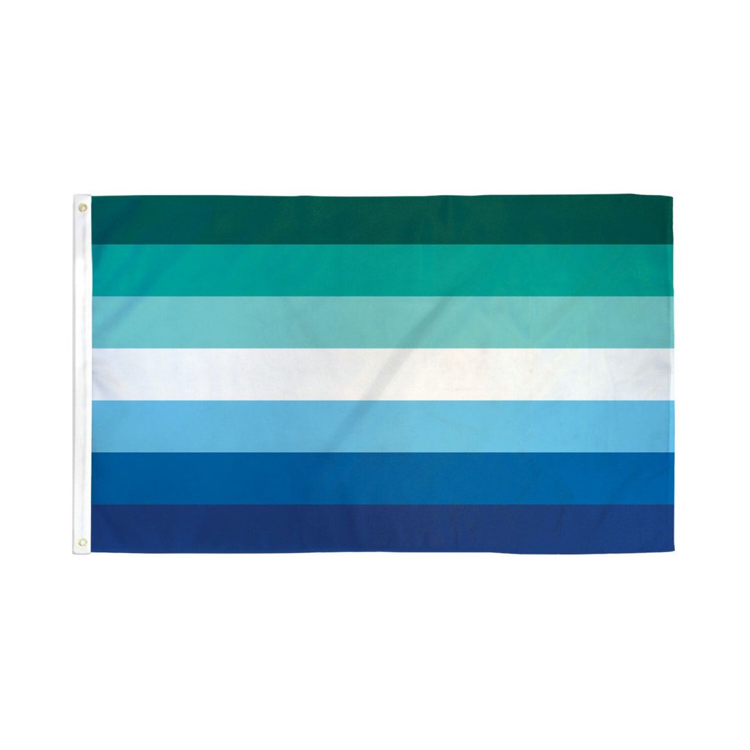 Gay Male MLM Pride Flag - Rebellious Unicorns