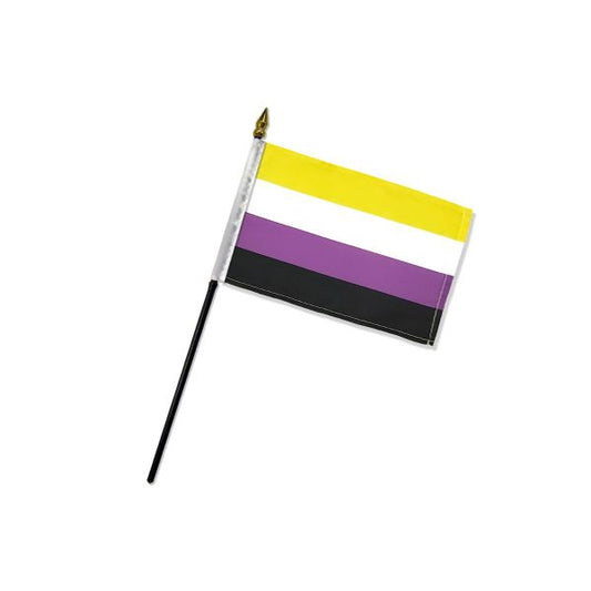 Non-Binary Pride Flag - Rebellious Unicorns
