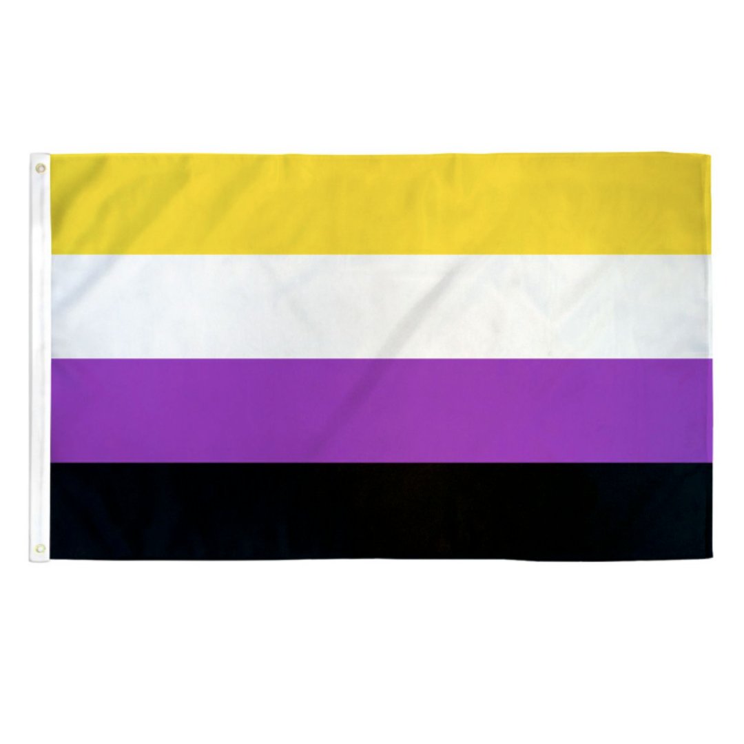 Non-Binary Pride Flag - Rebellious Unicorns