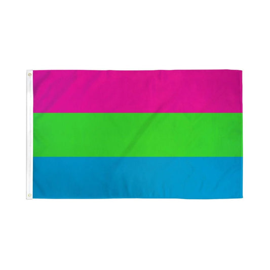 Polysexual Pride Flag - Rebellious Unicorns