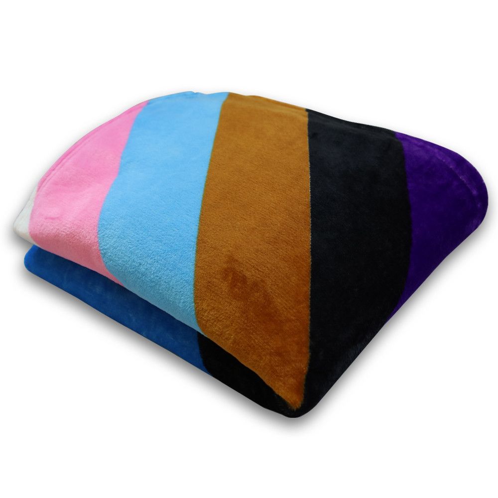 Progressive Rainbow Plush Blanket - Rebellious Unicorns