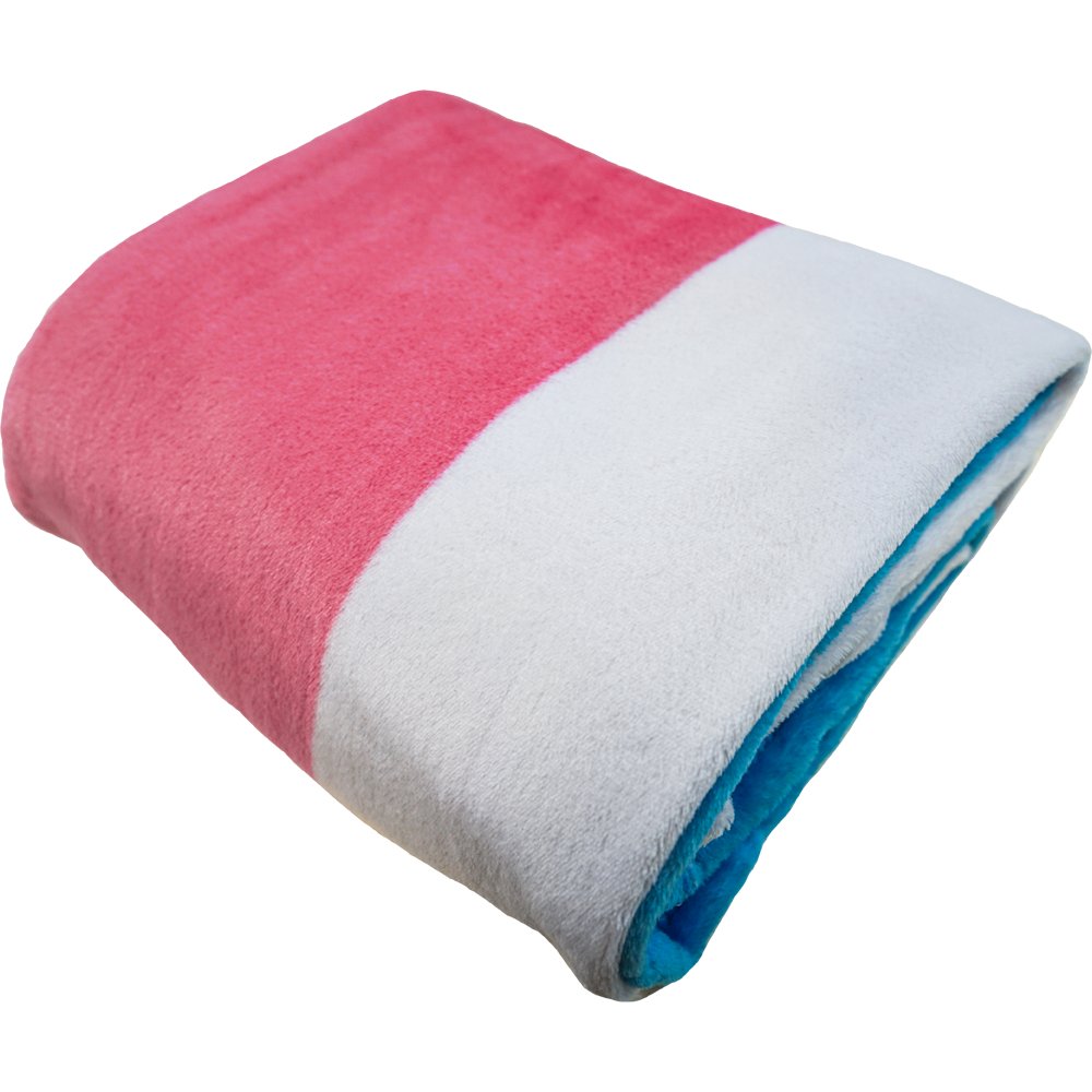 Trans Flag Plush Blanket - Rebellious Unicorns