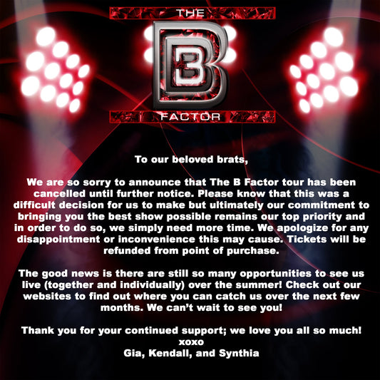 B Factor Postponed - Rebellious Unicorns