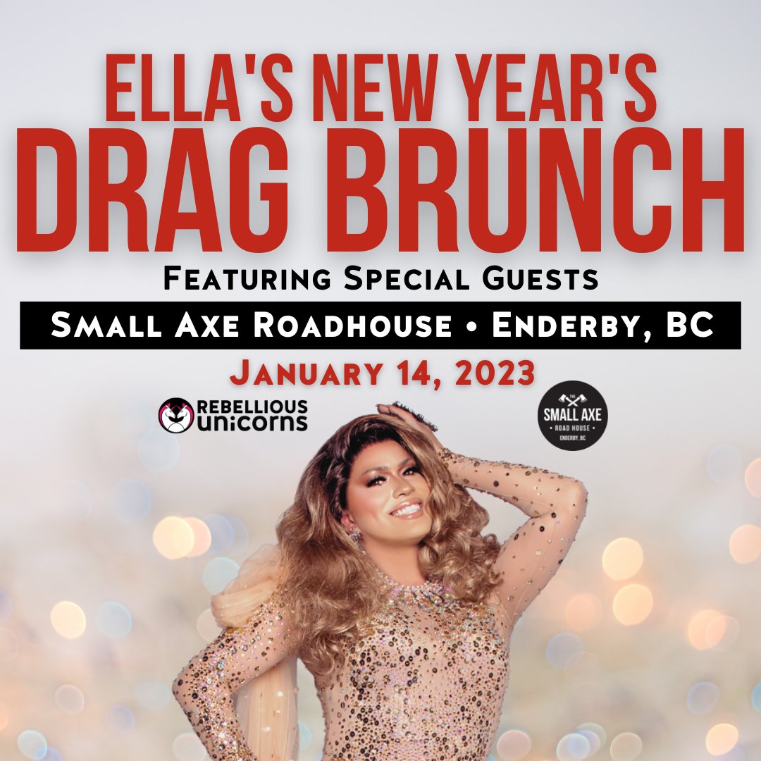 Drag Brunch Enderby Media Release (January 9th, 2023) - Rebellious Unicorns