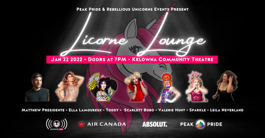 MEDIA RELEASE: Come one, come all, to Peak Pride’s star-studded season kick-off weekend. - Rebellious Unicorns