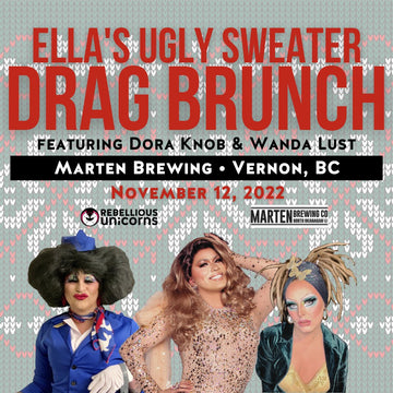 MEDIA RELEASE: Drag Brunch at Martens Brewing is BACK! - Rebellious Unicorns