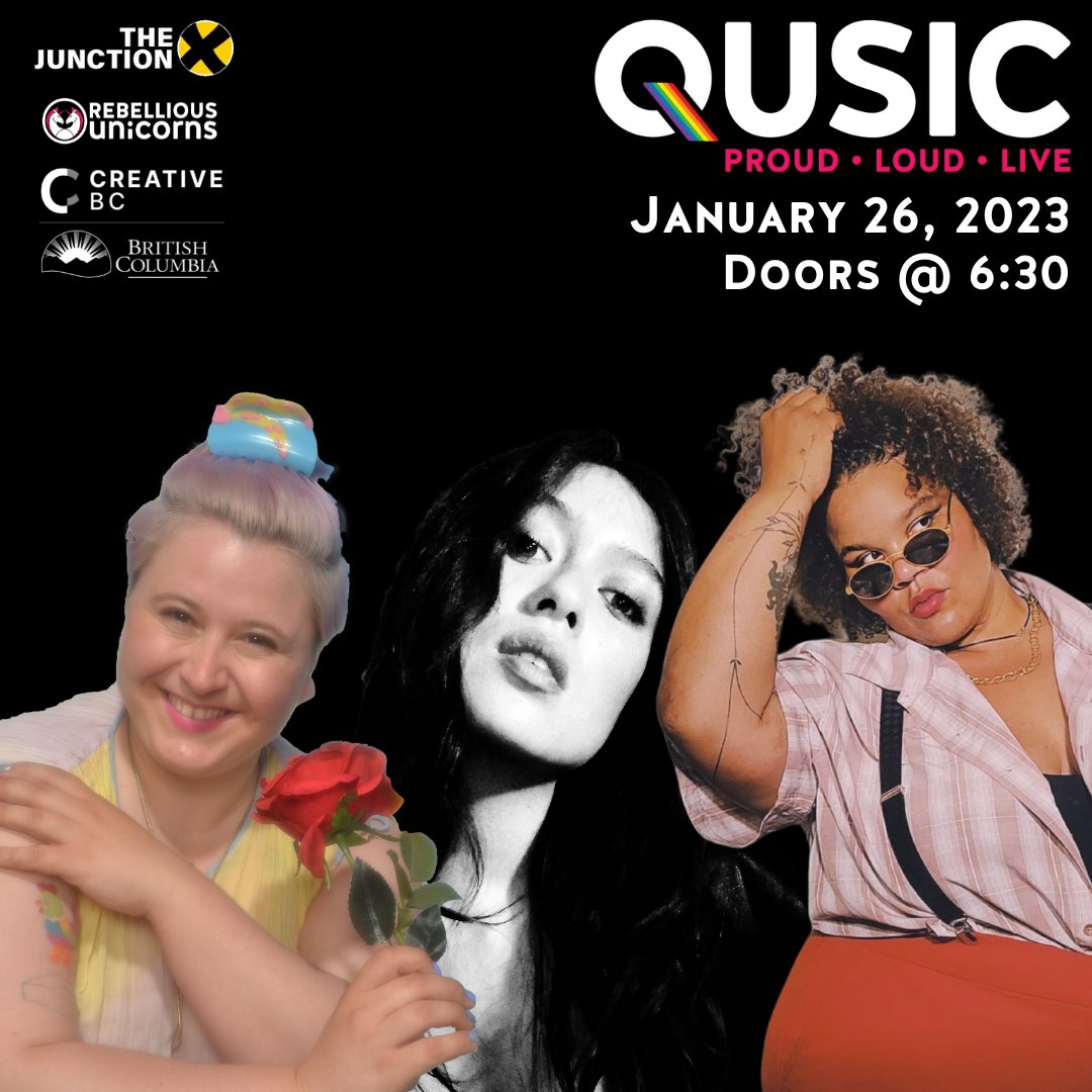 QUSIC Jan 26th at Junction: Media Release - Rebellious Unicorns