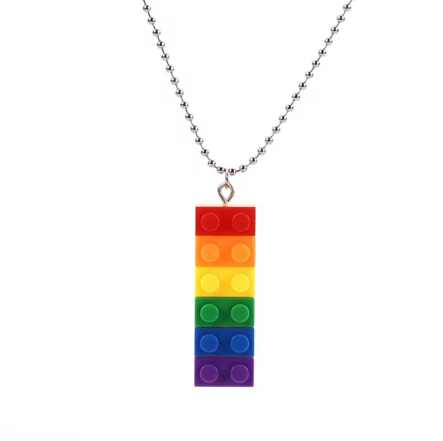 Building Blocks Collection: Colorful and Playful Fashion Statement - Rebellious Unicorns