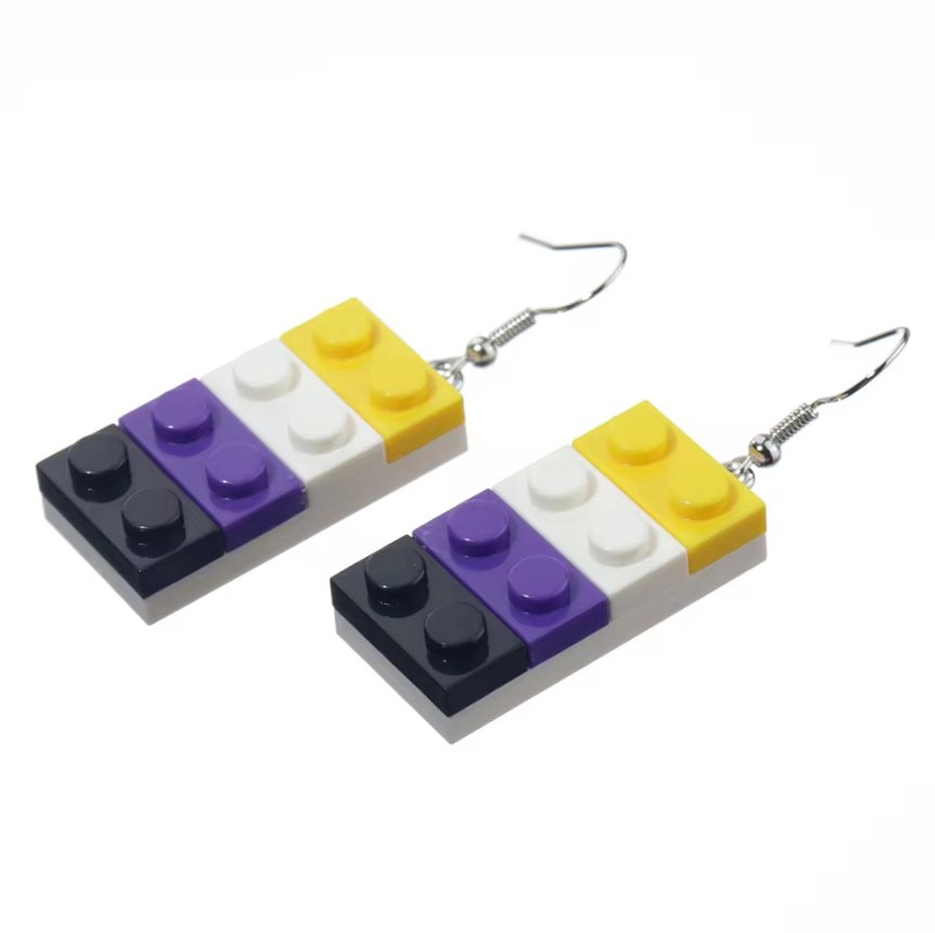 Building Blocks Collection: Colorful and Playful Fashion Statement - Rebellious Unicorns