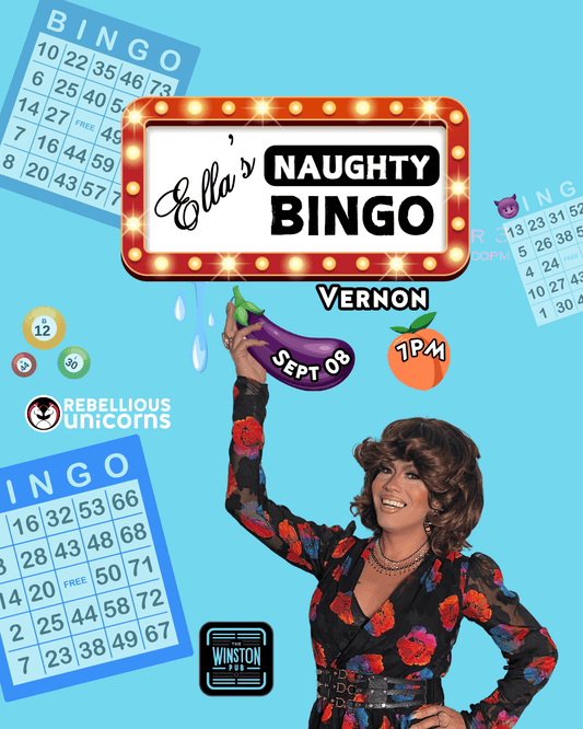 Ella's Naughty Bingo | Vernon (Sept 08) - Rebellious Unicorns