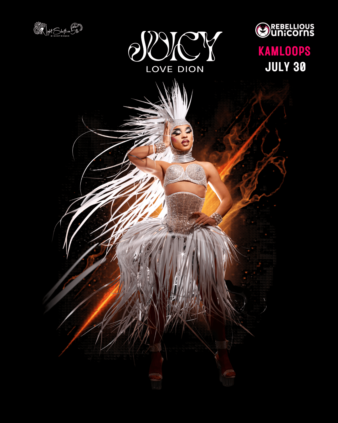 ✨ Juicy Love Dion – Live in Kamloops ✨ - Rebellious Unicorns