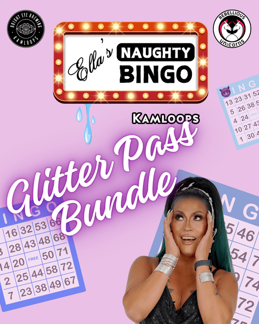 Kamloops Bingo Glitter Pass Bundle 2025/2026 - Rebellious Unicorns