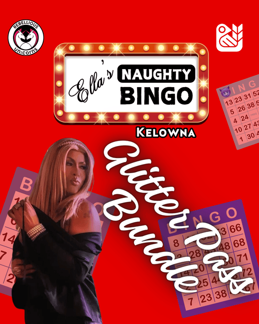 Kelowna Bingo Glitter Pass Bundle 2025/2026 - Rebellious Unicorns