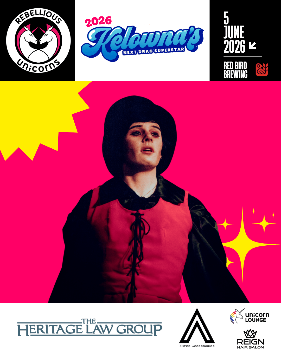 Kelowna’s Next Drag Superstar 2026: The Grand Finale - Rebellious Unicorns