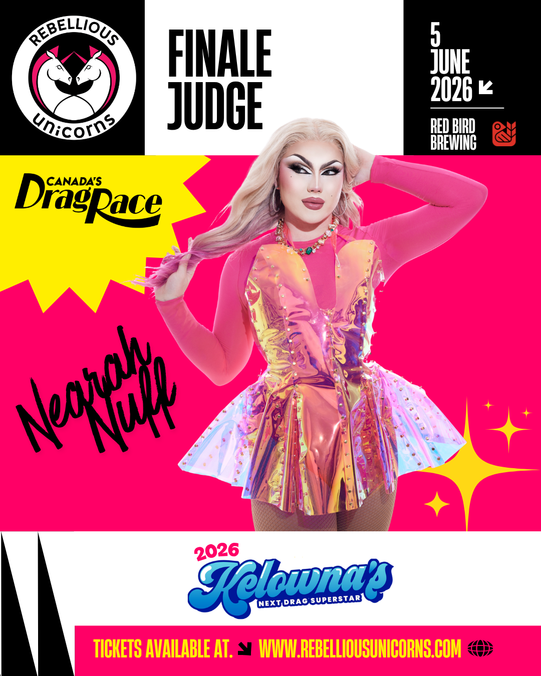 Kelowna’s Next Drag Superstar 2026: The Grand Finale - Rebellious Unicorns