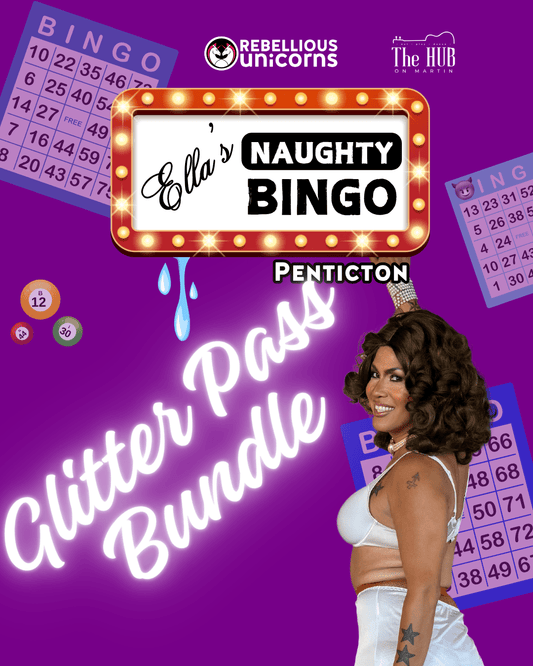 Penticton Bingo Glitter Pass Bundle 2025/2026 - Rebellious Unicorns
