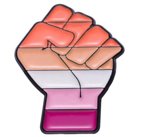 Proud Fists Pins - Rebellious Unicorns
