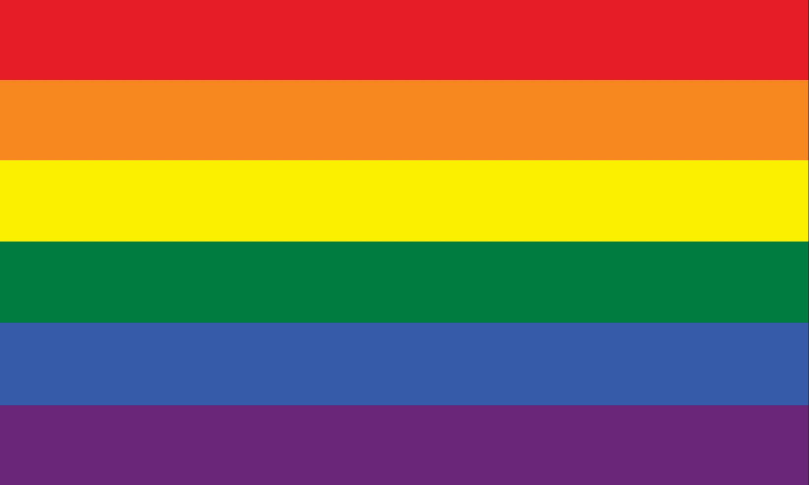 3" by 5" Pride Stickers - Rebellious Unicorns