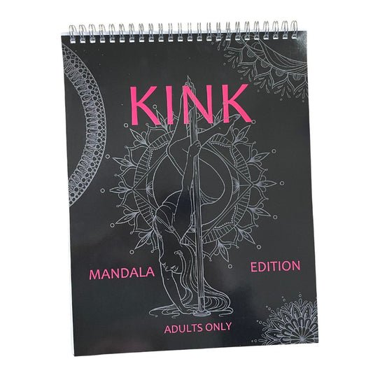Adult Colouring Book - Kink Mandala - Rebellious Unicorns