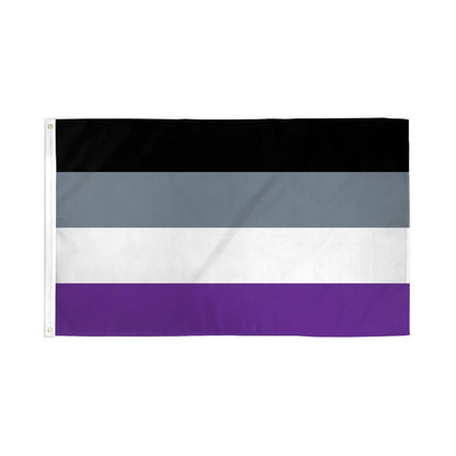 Asexual Pride Flag - Rebellious Unicorns