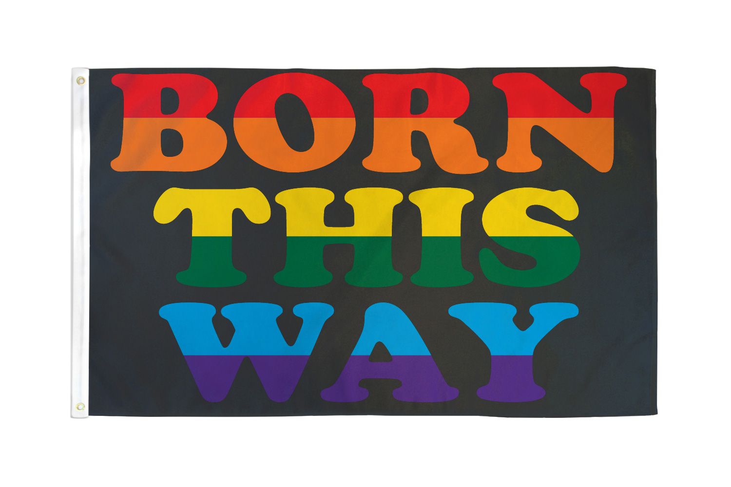 Born This Way Flag - Rebellious Unicorns