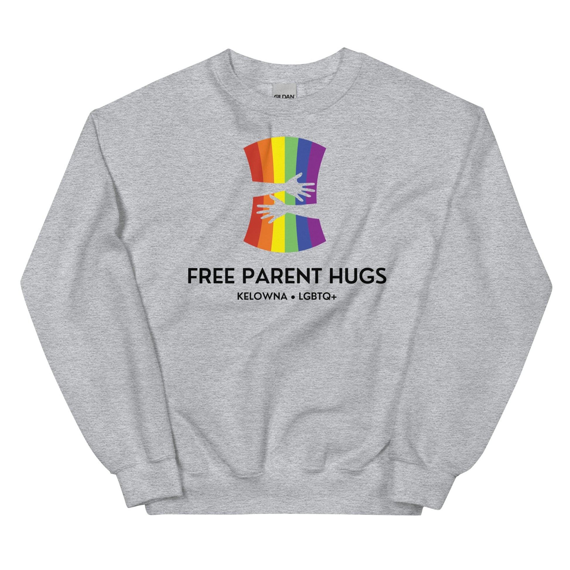 Free Parent Hugs Sweatshirt - Rebellious Unicorns