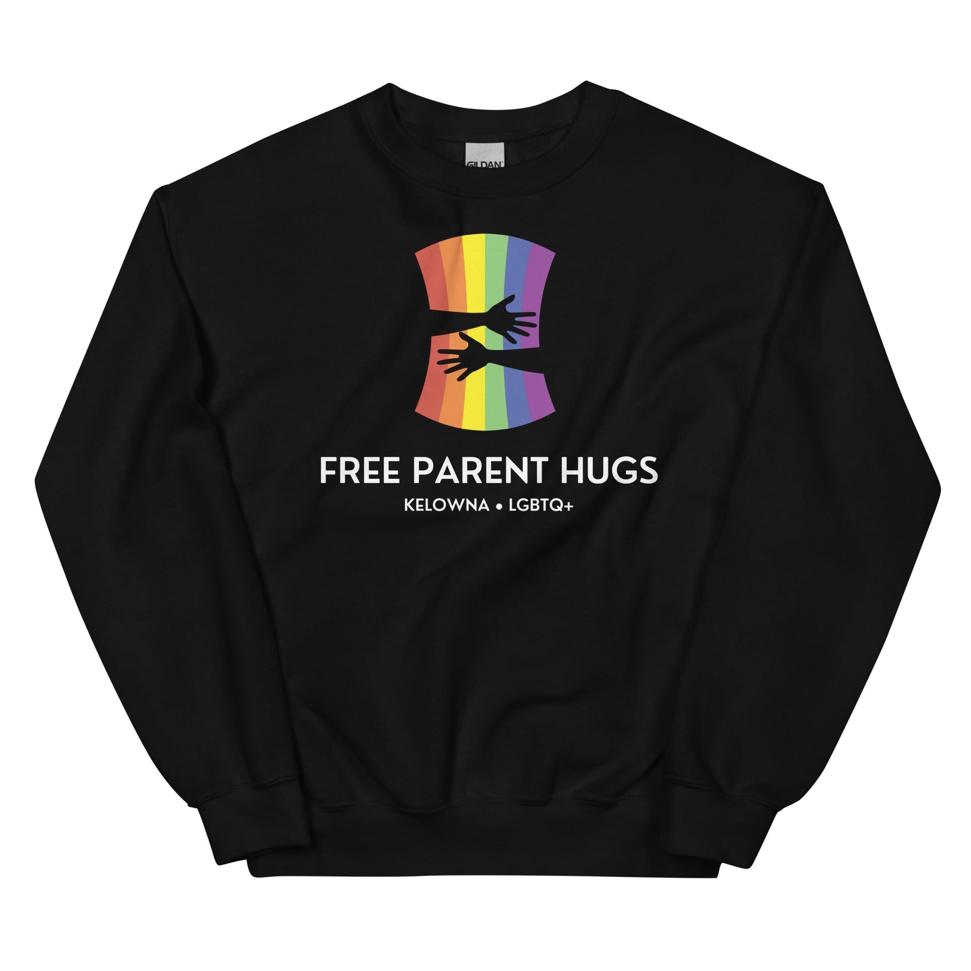 Free Parent Hugs Sweatshirt - Rebellious Unicorns