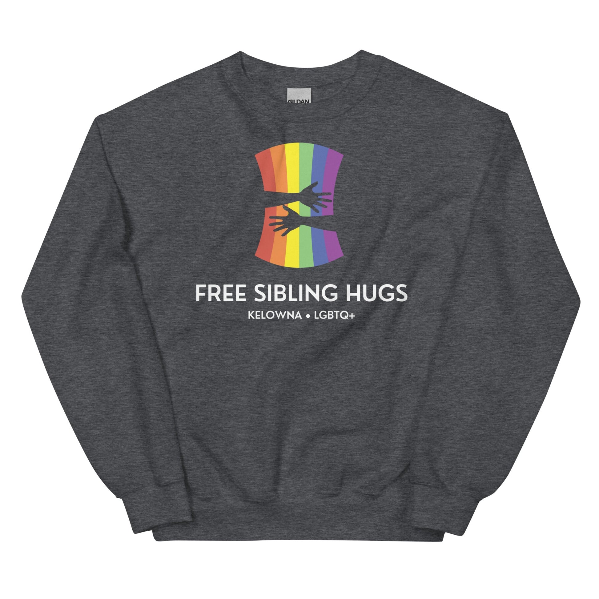 Free Sibling Hugs Sweatshirt - Rebellious Unicorns