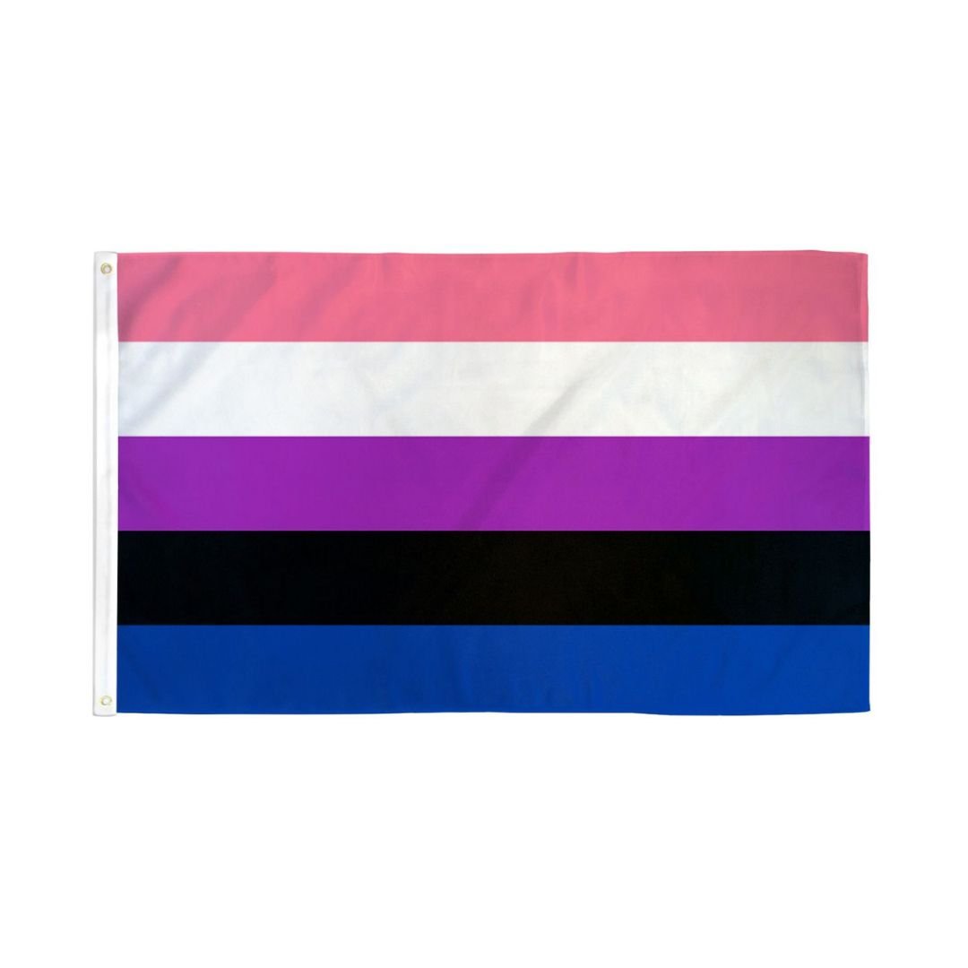 Genderfluid Pride Flag - Rebellious Unicorns