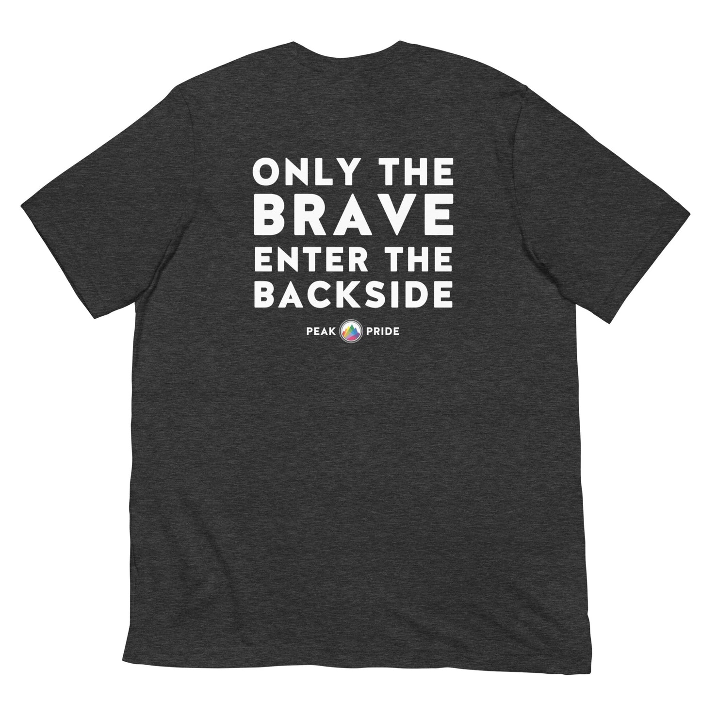 Only the Brave Peak Pride Short-Sleeve Unisex T-Shirt - Rebellious Unicorns