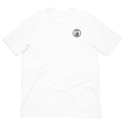 Only the Brave Peak Pride Short-Sleeve Unisex T-Shirt - Rebellious Unicorns
