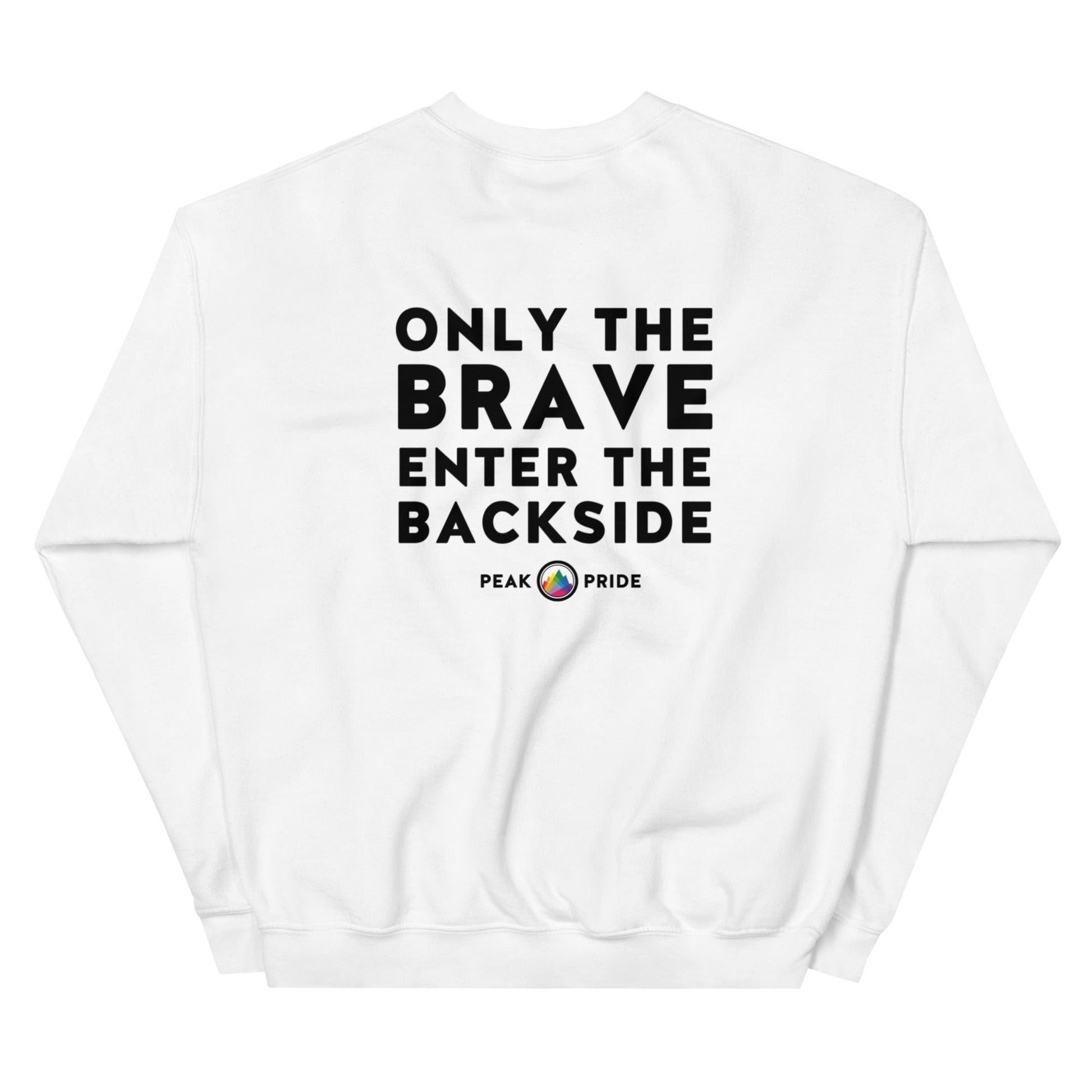 Only the Brave Peak Pride Unisex Sweatshirt - Rebellious Unicorns