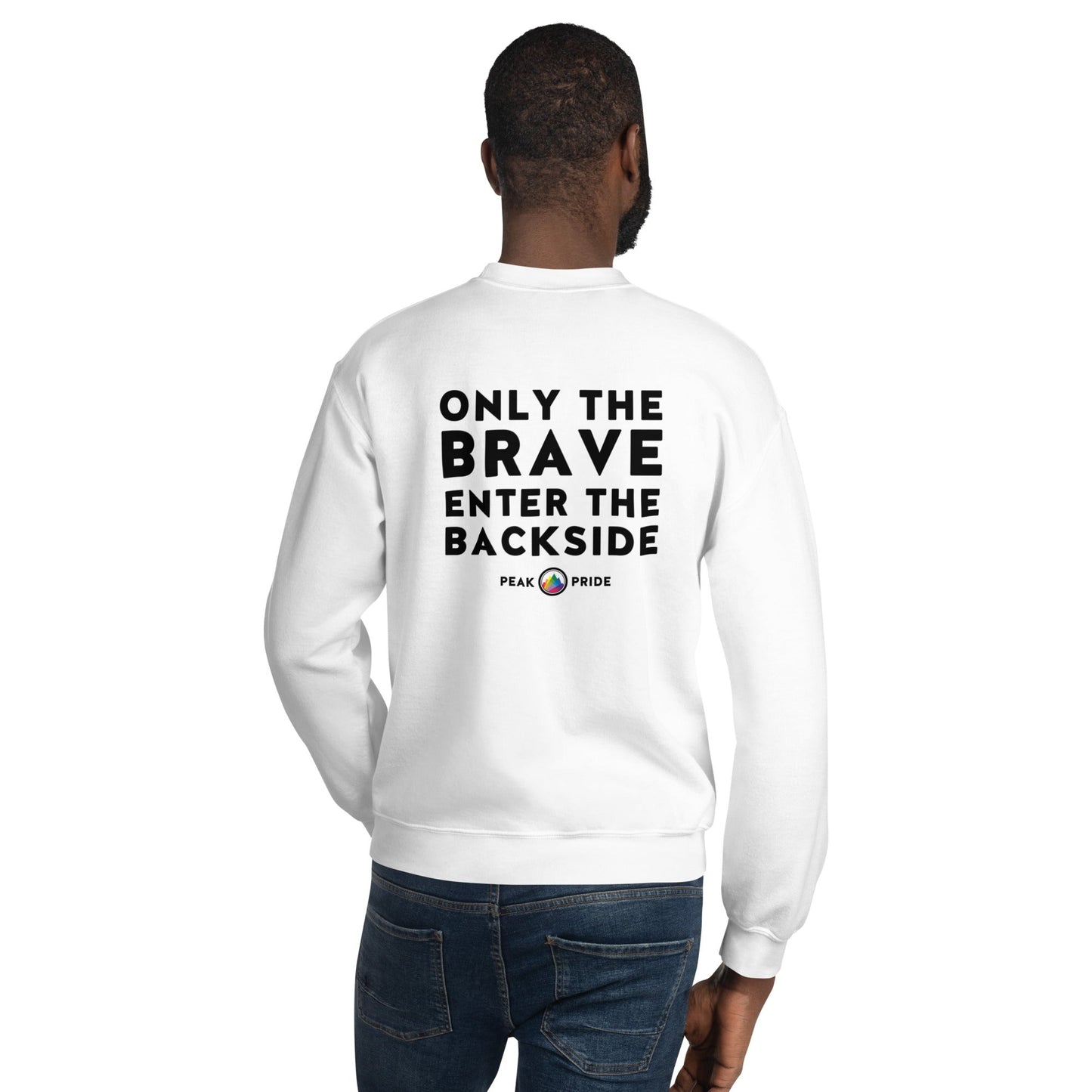 Only the Brave Peak Pride Unisex Sweatshirt - Rebellious Unicorns