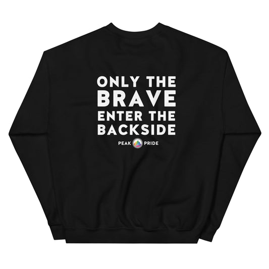 Only the Brave Peak Pride Unisex Sweatshirt - Rebellious Unicorns