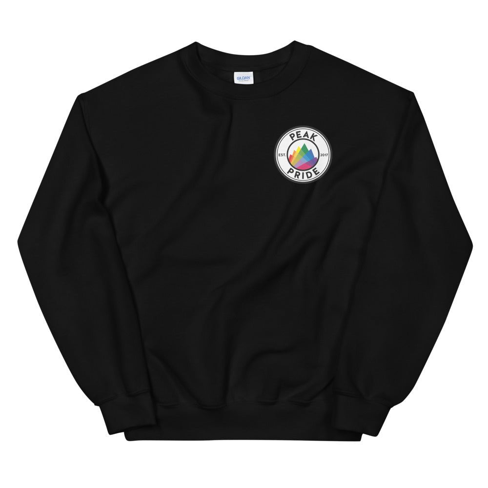 Only the Brave Peak Pride Unisex Sweatshirt - Rebellious Unicorns