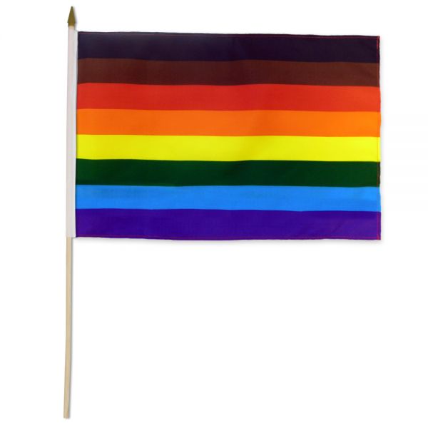 Philly Rainbow Pride Flag - Rebellious Unicorns