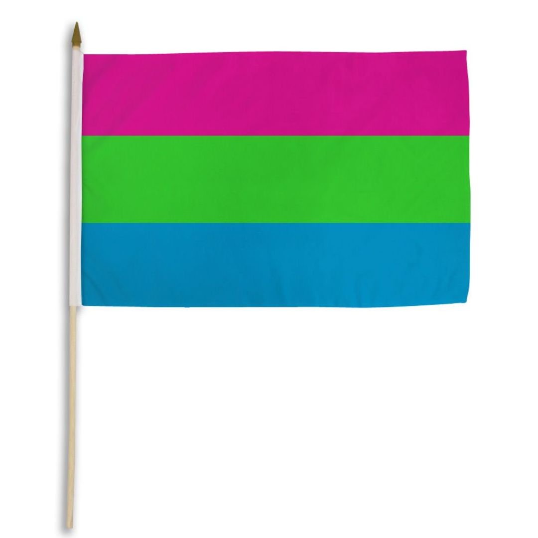 Polysexual Pride Flag - Rebellious Unicorns