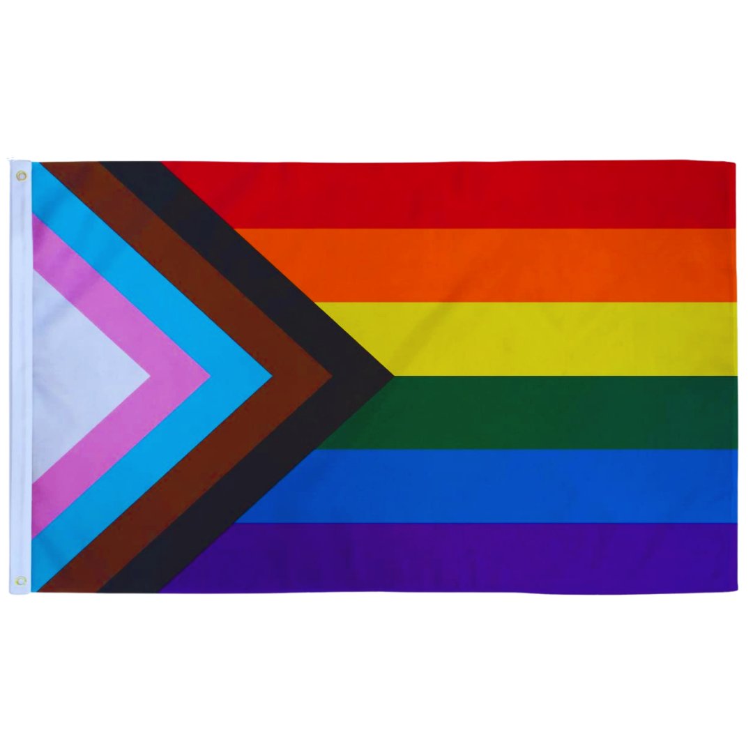 Progressive Rainbow Pride Flag - Rebellious Unicorns