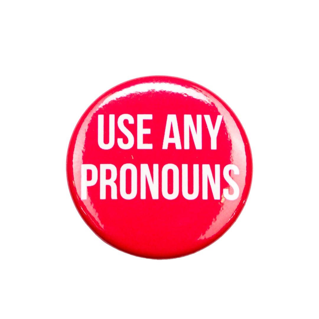 Pronoun Pins - Rebellious Unicorns